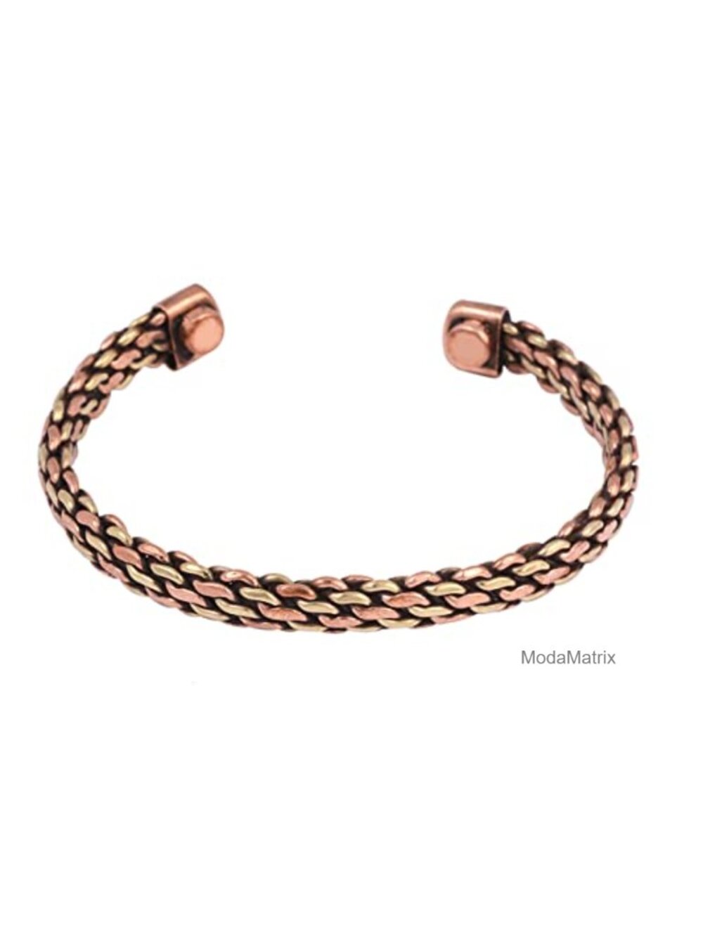 Handcrafted Copper Cuff Bracelet Chakra Jewelry for Women Men